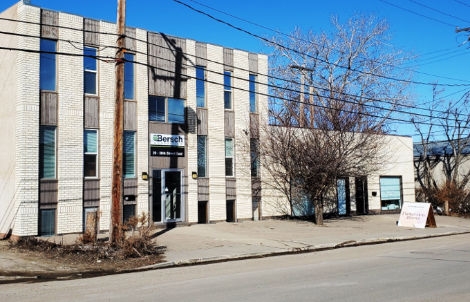 Cushman and Wakefield Saskatoon 20 36th Street East Industrial Office Front Exterior